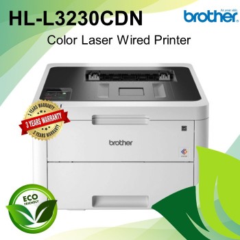 Brother HL-L3230CDN Colour LED Wired Laser Printer with Duplex Printing