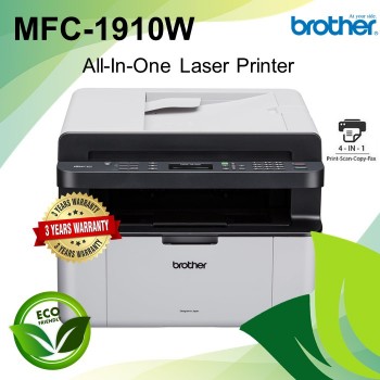 Brother MFC-1910W All In One Mono Laser Printer with Wireless