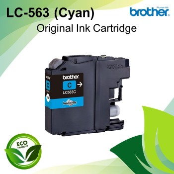 Brother LC-563 Cyan Original Ink Cartridge (Without Box)