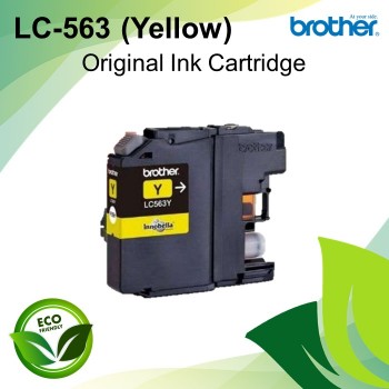Brother LC-563 Yellow Original Ink Cartridge (Without Box)