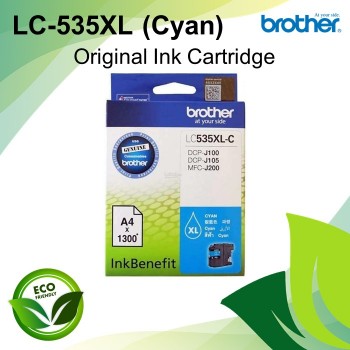 Brother LC-535XL Cyan Original Ink Cartridge