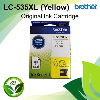 Brother LC-535XL Yellow Original Ink Cartridge
