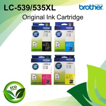 Brother LC-539XL/535XL CMYK Original Ink Cartridge