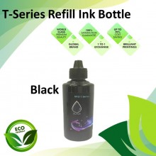 Compatible T-Series Black Color Pigment Refiill Ink Bottle 100ML for Brother DCP-T300 / DCP-500W / DCP-T700W / DCP-T800W