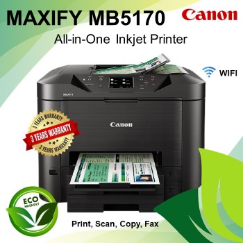Canon MAXIFY MB5170 All In One Color Inkjet Printer