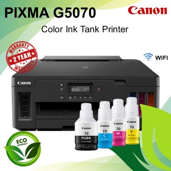 Canon PIXMA G5070 Refillable Ink Tank Wireless Printer
