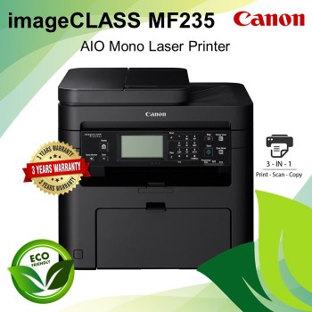 Canon imageCLASS MF235 All-in-One MonoChrome Laser Printer with ADF