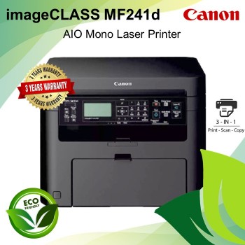 Canon imageCLASS MF241d All-in-One A4 Mono Laser Printer with Duplex Printing