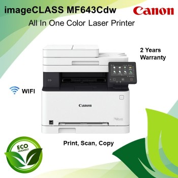 Canon imageClass MF643Cdw All In One Color Laser Printer