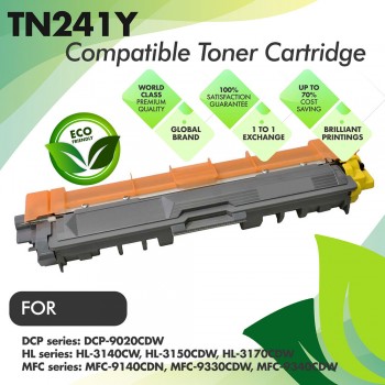 Brother TN241 Yellow Compatible Toner Cartridge