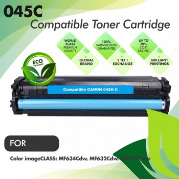 Canon Cartridge 045 Cyan Premium Compatible Toner