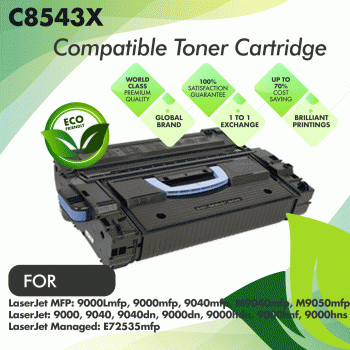 HP C8543X Black Compatible Toner Cartridge