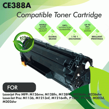 HP CE388A Compatible Toner Cartridge