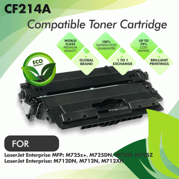HP CF214A Black Compatible Toner Cartridge