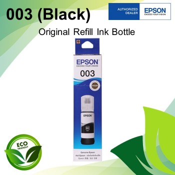 Epson 003 Black Color Original Refill Ink Bottle 65ML