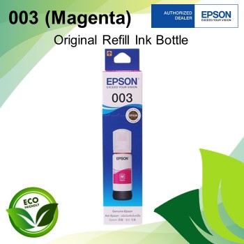 Epson 003 Magenta Color Original Refill Ink Bottle 65ML