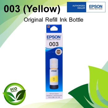 Epson 003 Yellow Color Original Refill Ink Bottle 65ML