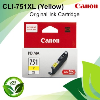 Canon CLI-751XL Yellow Original Ink Cartridge