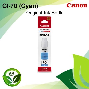 Canon GI-70 Cyan Original Ink Bottle (70ml)