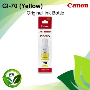 Canon GI-70 Yellow Original Ink Bottle (70ml)