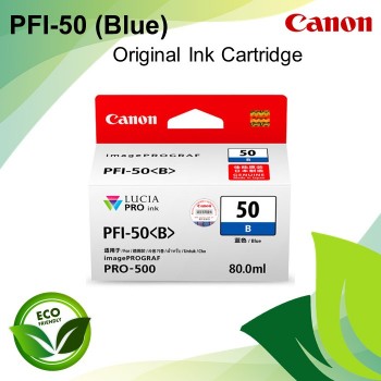 Canon PFI-50 Blue Original Ink Inkjet Cartridge