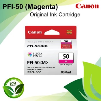 Canon PFI-50 Magenta Original Ink Inkjet Cartridge