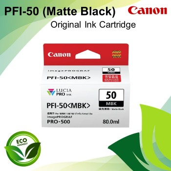 Canon PFI-50 Matte Black Original Ink Inkjet Cartridge