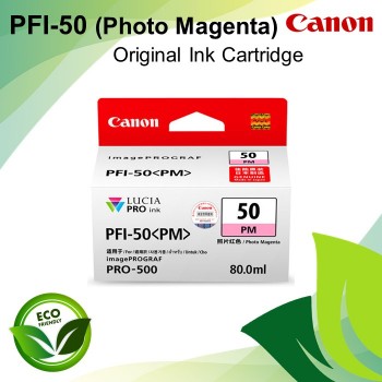 Canon PFI-50 Photo Magenta Original Ink Inkjet Cartridge