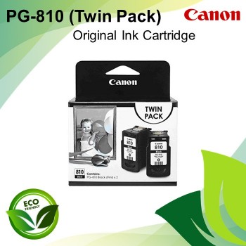 Canon PG-810 Black Twin Pack Original Ink Cartridge