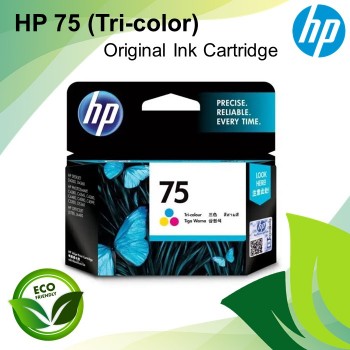 HP 75 Tri-color Original ink Cartridge
