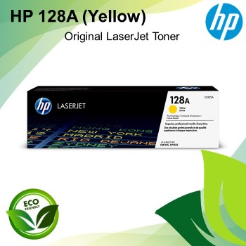 HP 128A Yellow Original LaserJet Toner Cartridge