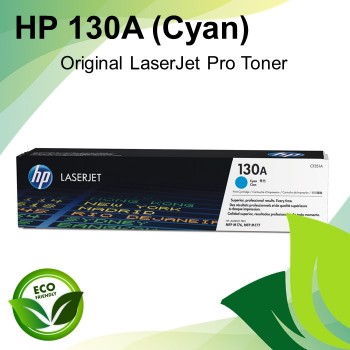 HP 130A Cyan Original LaserJet Toner Cartridge