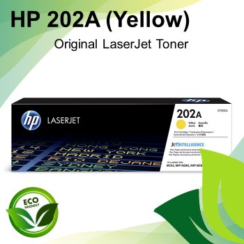HP 202A Yellow Original LaserJet Toner Cartridge