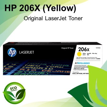 HP 206X High Yield Yellow Original LaserJet Toner Cartridge