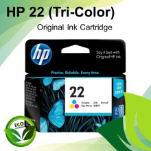 HP 22 Tri-color Original Ink Cartridge