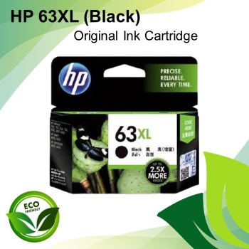 HP 63XL High Yield Black Original Ink Cartridge