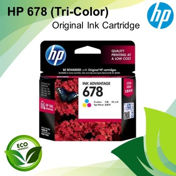 HP 678 Tri-Color Original Ink Advantage Cartridge