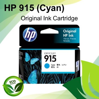 HP 915 Cyan Original Ink Cartridge