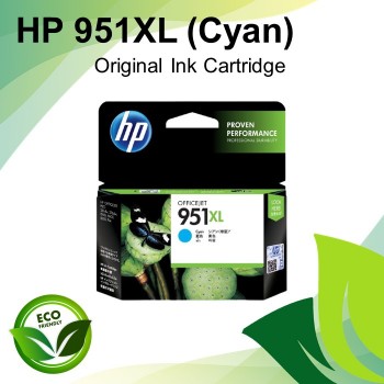 HP 951XL Officejet Cyan Original Ink Cartridge