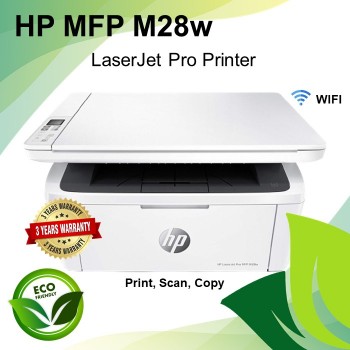 HP LaserJet Pro MFP M28w Wireless All-in-One Monochrome Printer