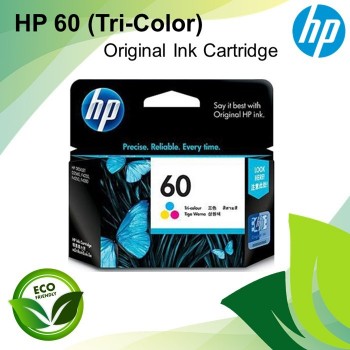 HP 60 Tri-Color Original Ink Cartridge