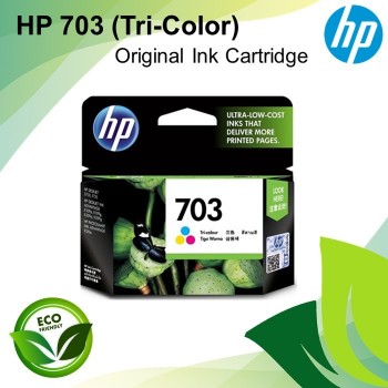 HP 703 Tri-color Original Ink Cartridge
