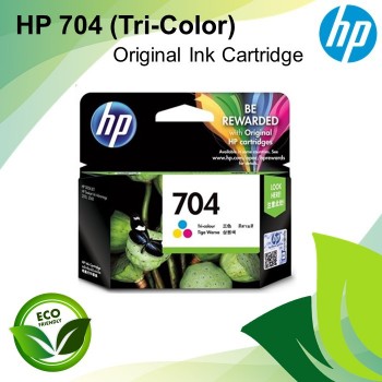 HP 704 Tri-color Original Ink Cartridge