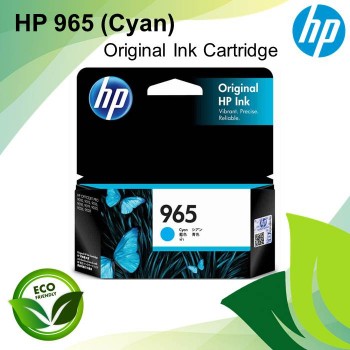 HP 965 Officejet Cyan Original Ink Cartridge
