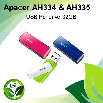 Apacer USB 2.0 Flash Drive High Speed Pendrive 32GB (Random Color)