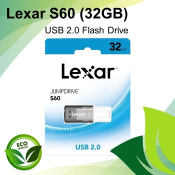 Lexar JumpDrive S60 USB 2.0 Type-A Flash Drive 32GB
