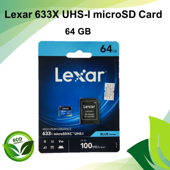 Lexar High-performance 633X UHS-I microSDHC Card 64GB