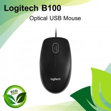 Logitech Business B100 Optical USB Wired Mouse