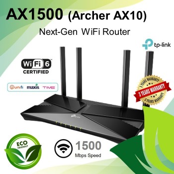 (Archer AX10) AX1500 Next-Gen Wi-fi 6 Router