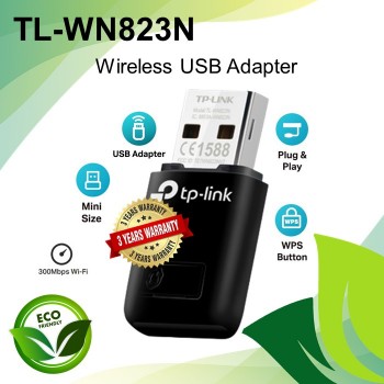 TP-Link TL-WN823N 300Mbps Wireless Nano USB Adapter